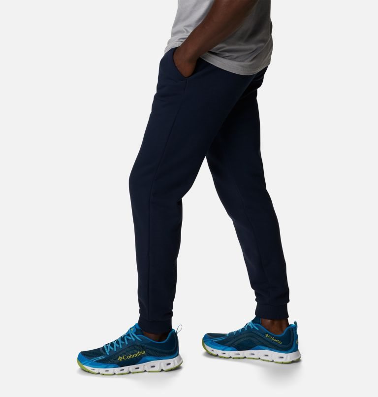 Men's Columbia Lodge Heavyweight Jogger Navy | CA-P458L