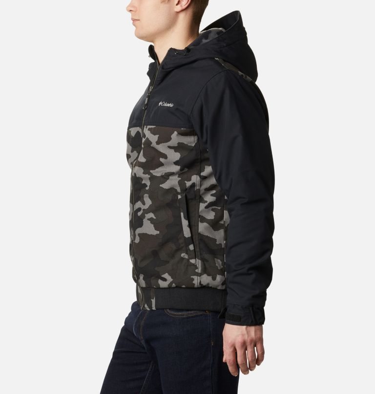 Men's Columbia Loma Vista Hooded Jackets Camo | CA-K18AC