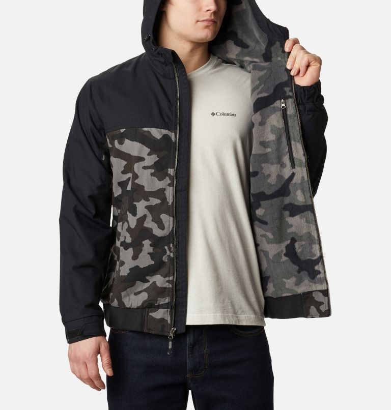 Men's Columbia Loma Vista Hooded Jackets Camo | CA-K18AC