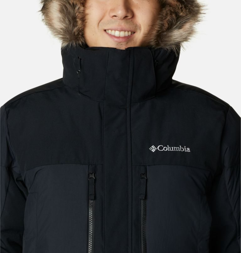 Men's Columbia Marquam Peak Fusion Omni-Heat Infinity Insulated Jackets Black | CA-CA358