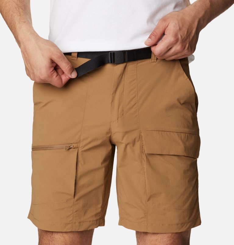 Men's Columbia Maxtrail Lite Shorts Khaki | CA-B3650