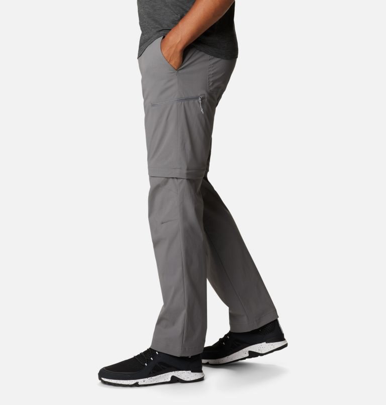 Men's Columbia Newton Ridge Convertible Pants Grey | CA-EA816