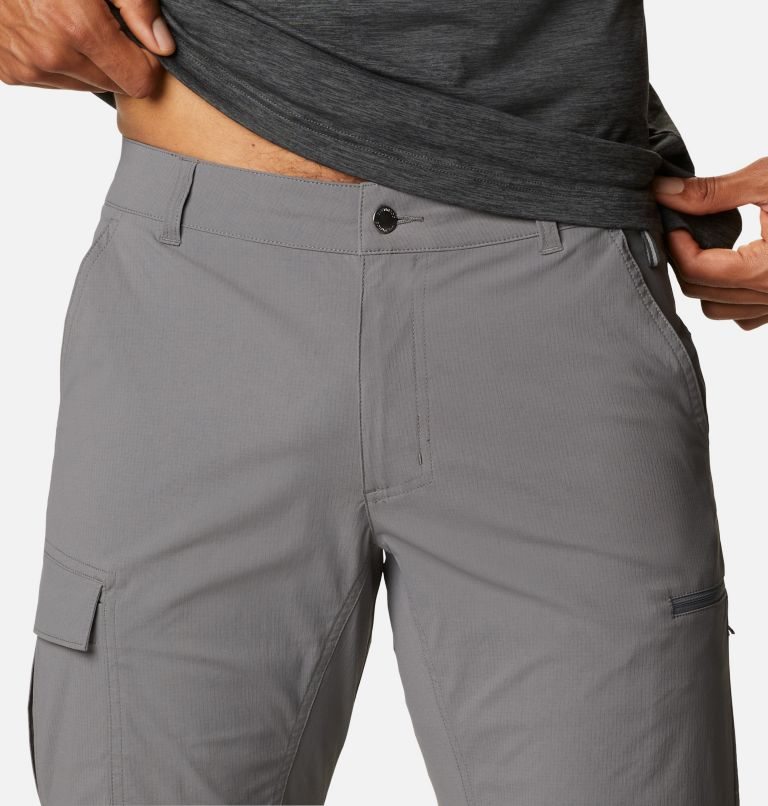 Men's Columbia Newton Ridge Convertible Pants Grey | CA-EA816