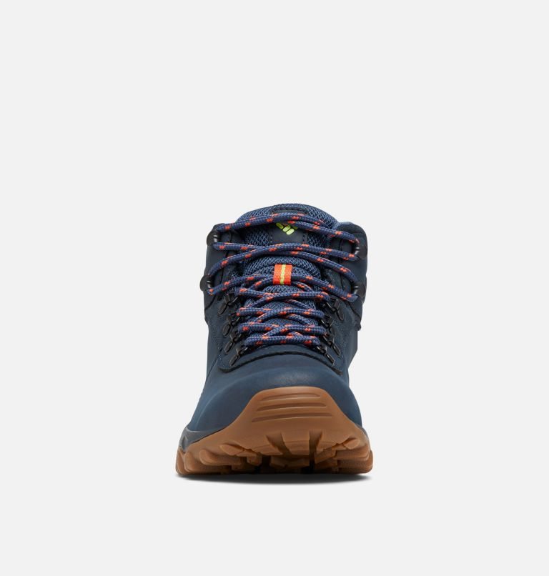 Men's Columbia Newton Ridge Plus II Waterproof Hiking Boots Navy | CA-I4C3L