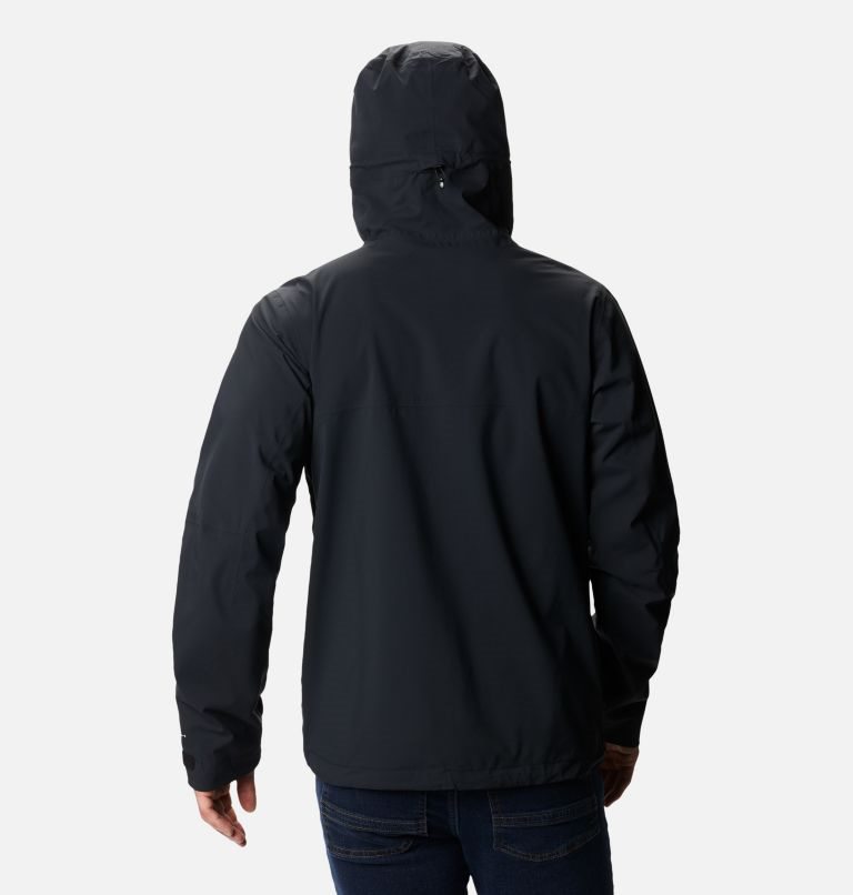 Men's Columbia Omni-Tech Ampli-Dry Shell Jackets Black | CA-S180A