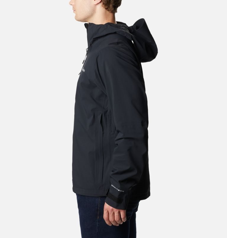 Men's Columbia Omni-Tech Ampli-Dry Shell Jackets Black | CA-S180A