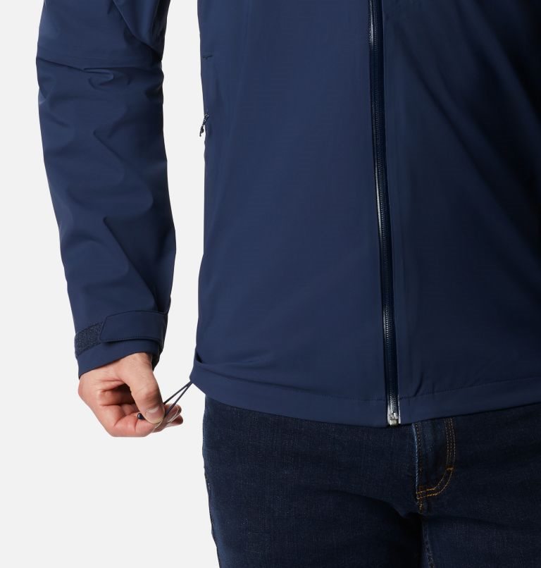 Men's Columbia Omni-Tech Ampli-Dry Shell Jackets Navy | CA-W4L3C