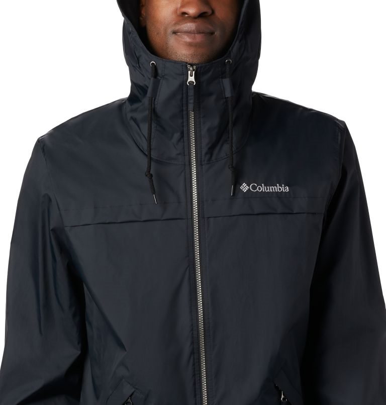 Men's Columbia Oroville Creek Lined Jackets Black | CA-K3680