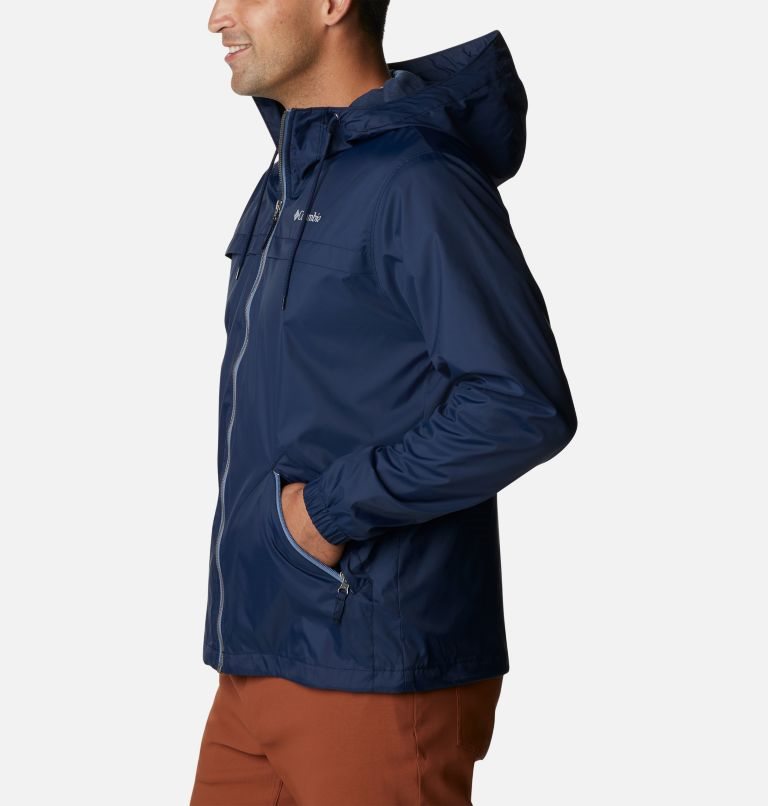 Men's Columbia Oroville Creek Lined Jackets Navy | CA-Q063L