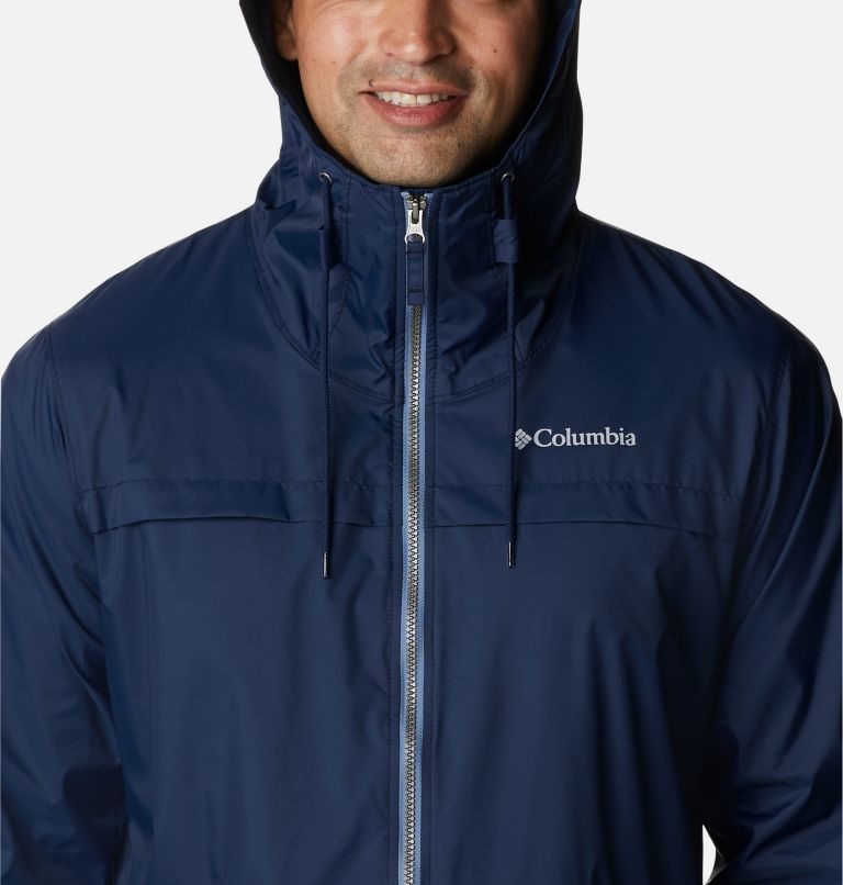 Men's Columbia Oroville Creek Lined Jackets Navy | CA-Q063L