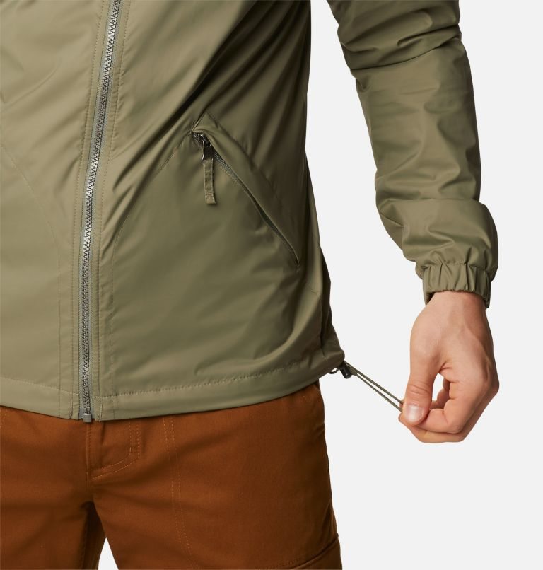 Men's Columbia Oroville Creek Lined Jackets Olive | CA-Y4A1C