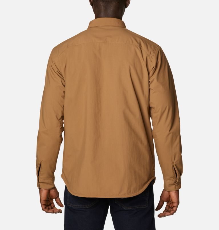 Men's Columbia Outdoor Elements Shirts Brown | CA-S1430