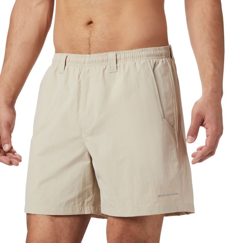 Men's Columbia PFG Backcast III Water Shorts Khaki | CA-I48L0