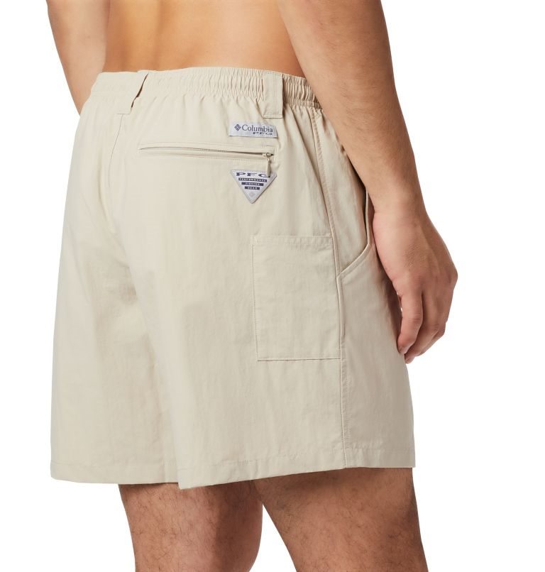 Men's Columbia PFG Backcast III Water Shorts Khaki | CA-I48L0