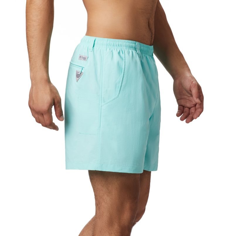 Men's Columbia PFG Backcast III Water Shorts Turquoise | CA-NA156