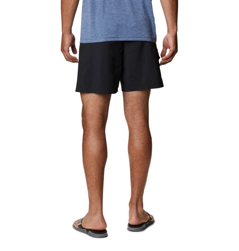 Men's Columbia PFG Bahama Shorts Black | CA-RL403