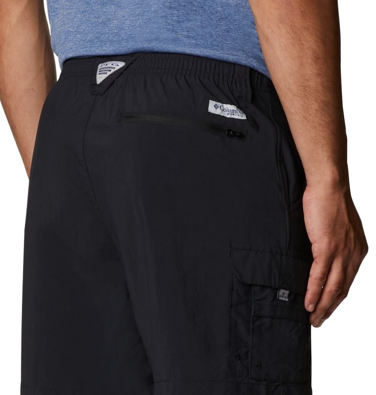 Men's Columbia PFG Bahama Shorts Black | CA-RL403