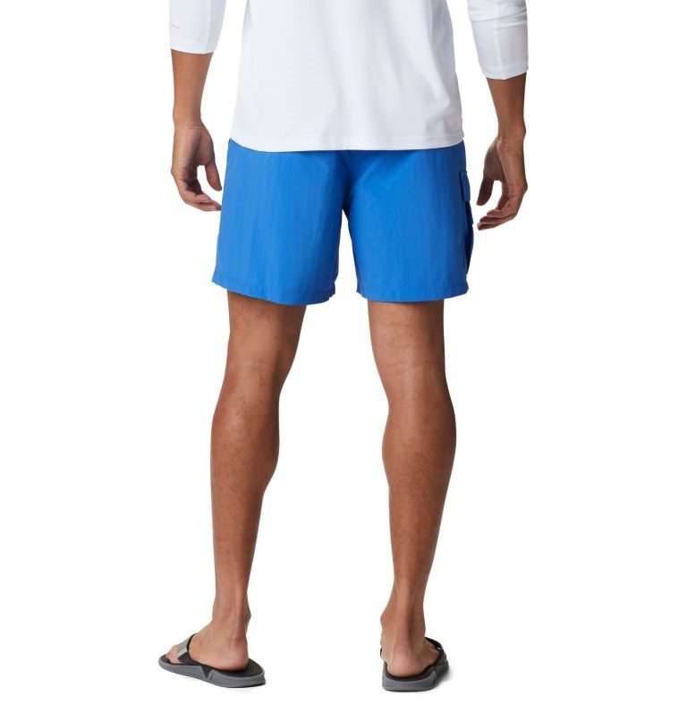 Men's Columbia PFG Bahama Shorts Blue | CA-YC04L