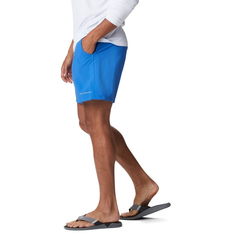 Men's Columbia PFG Bahama Shorts Blue | CA-YC04L