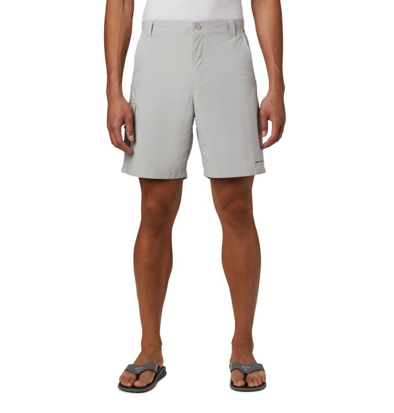 Men\'s Columbia PFG Bahama Shorts Light Grey | CA-BL5C8