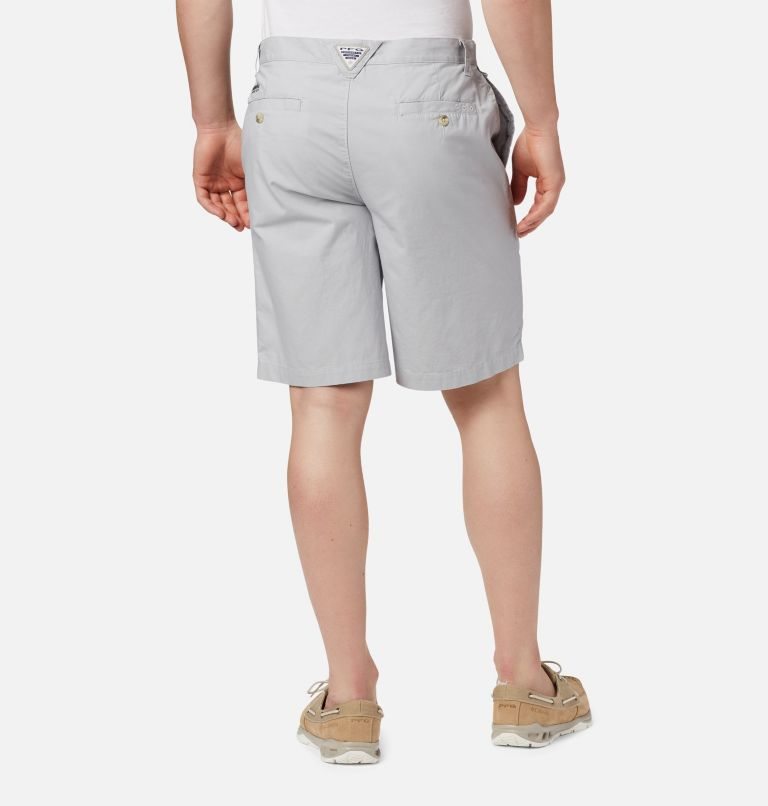 Men's Columbia PFG Bonehead II Shorts Light Grey | CA-H4L85