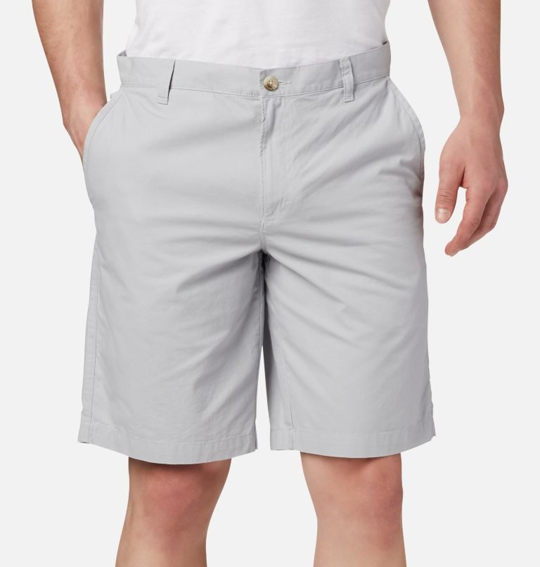 Men's Columbia PFG Bonehead II Shorts Light Grey | CA-H4L85