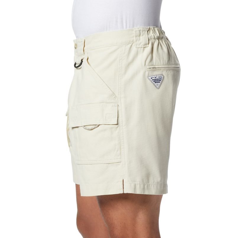 Men's Columbia PFG Brewha II Shorts Cream | CA-ZLA43