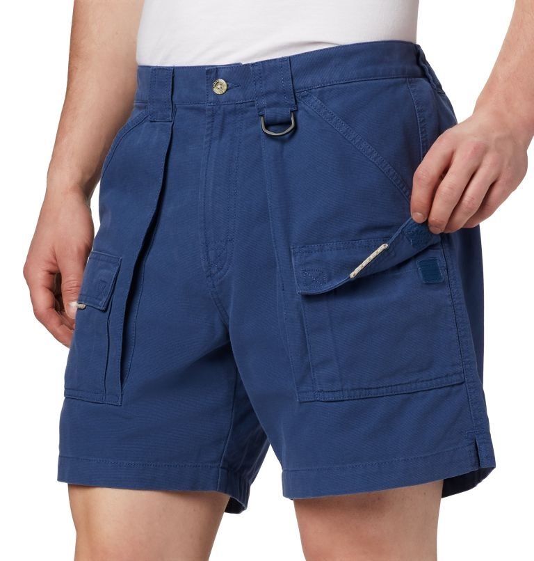 Men's Columbia PFG Brewha II Shorts Navy | CA-K3A40