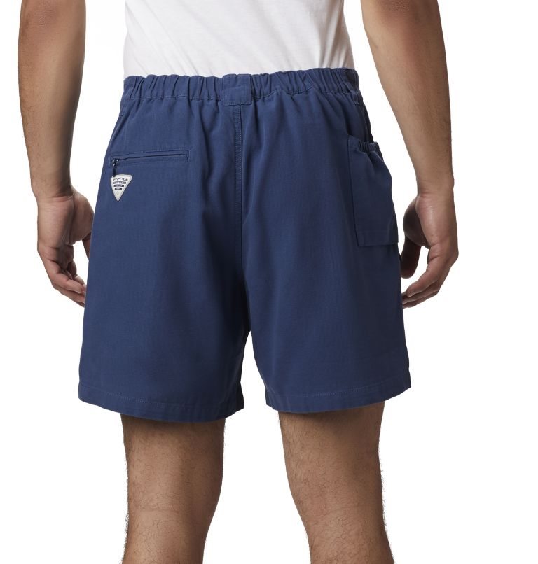 Men's Columbia PFG Brewha II Shorts Navy | CA-K3A40