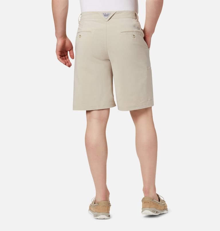 Men's Columbia PFG Grander Marlin II Offshore Shorts Khaki | CA-BAC58