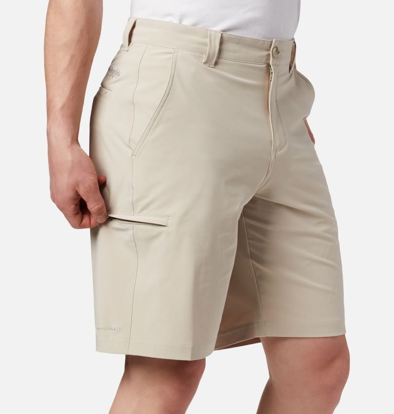 Men's Columbia PFG Grander Marlin II Offshore Shorts Khaki | CA-BAC58