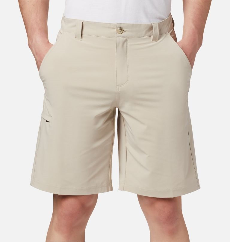 Men's Columbia PFG Grander Marlin II Offshore Shorts Khaki | CA-BAC58