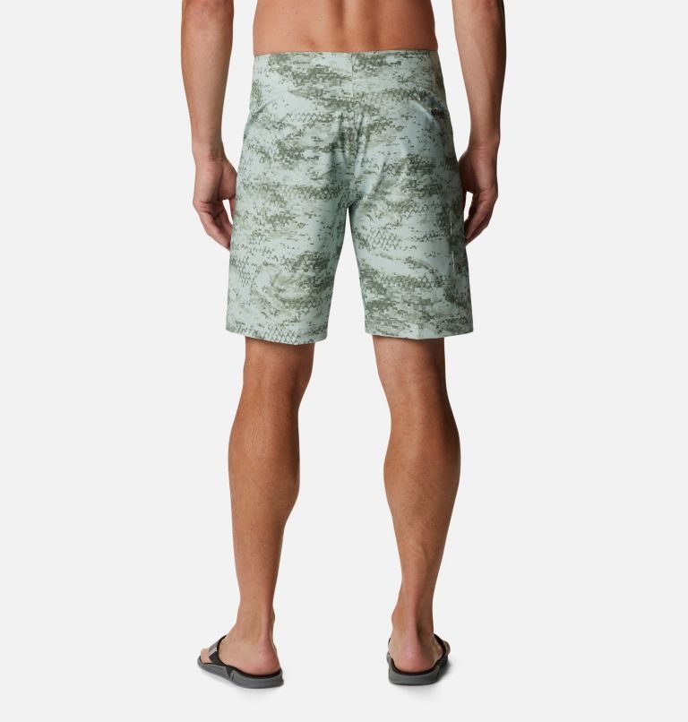 Men's Columbia PFG Offshore II Board Shorts Camo | CA-AAL38