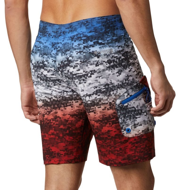 Men's Columbia PFG Offshore II Board Shorts Multicolor | CA-J3C04