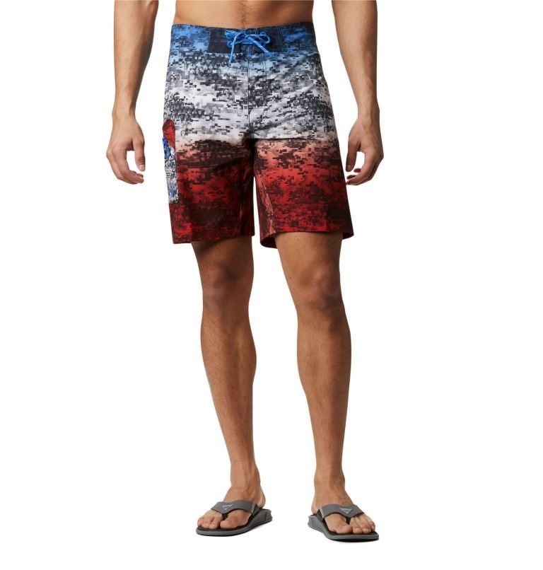 Men\'s Columbia PFG Offshore II Board Shorts Multicolor | CA-J3C04