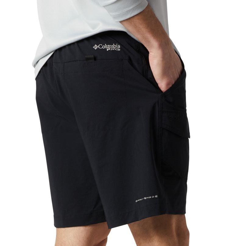 Men's Columbia PFG Permit III Shorts Black | CA-K643A