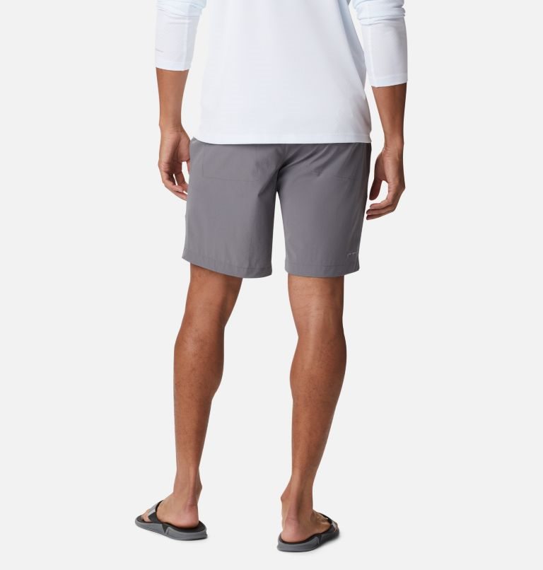 Men's Columbia PFG Permit III Shorts Grey | CA-D6C15