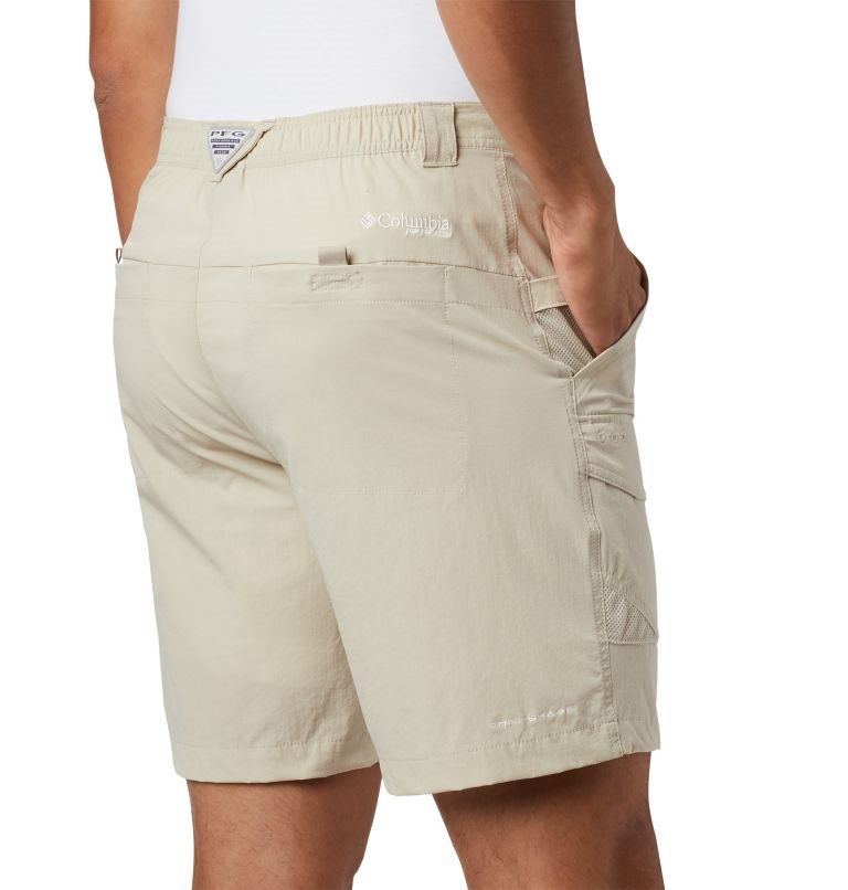 Men's Columbia PFG Permit III Shorts Khaki | CA-M0L61