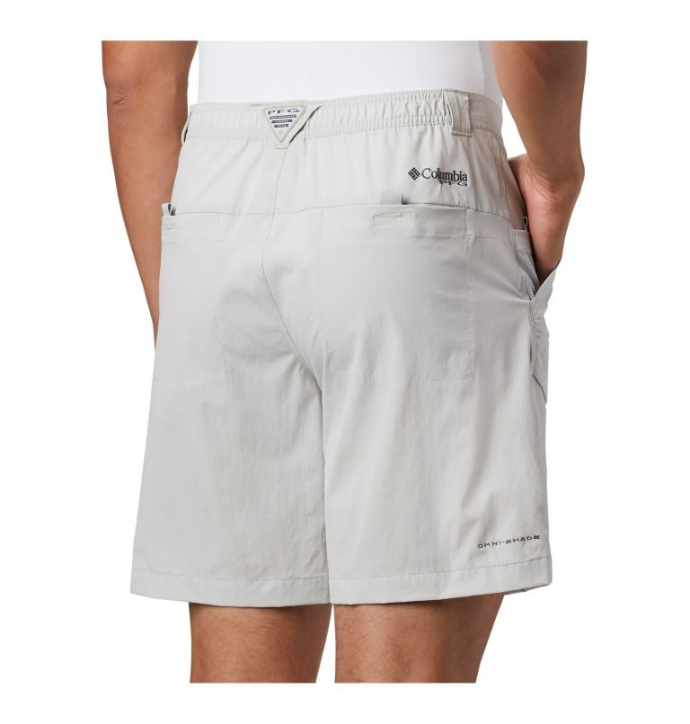 Men's Columbia PFG Permit III Shorts Light Grey | CA-W485L