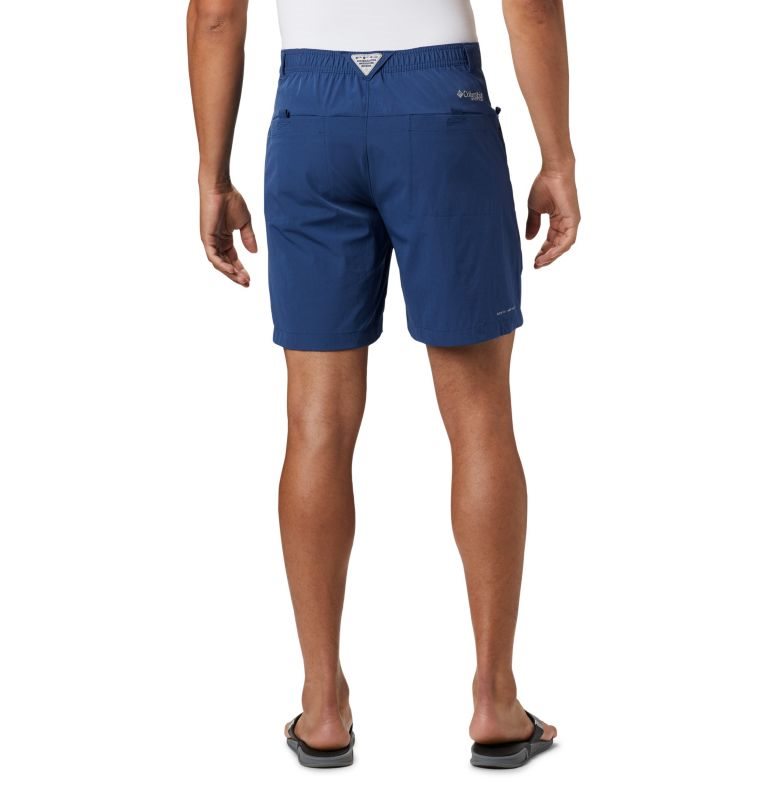 Men's Columbia PFG Permit III Shorts Navy | CA-Z4L38