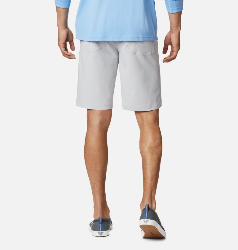 Men's Columbia PFG Slack Tide Shorts Light Grey | CA-E48CA