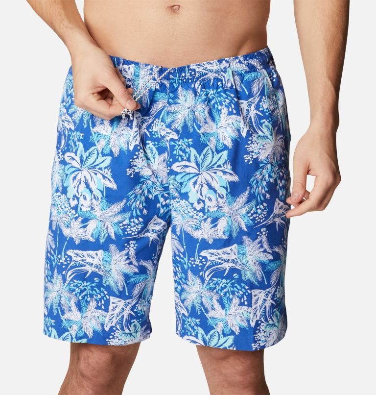 Men's Columbia PFG Super Backcast Water Shorts Flower | CA-A5014