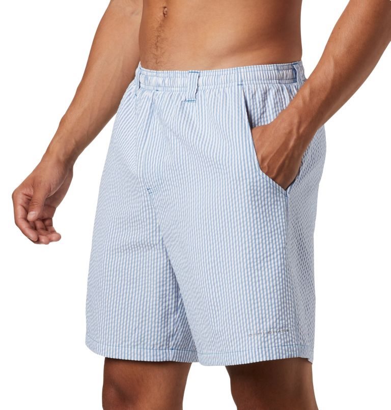 Men's Columbia PFG Super Backcast Water Shorts Stripe | CA-AC683