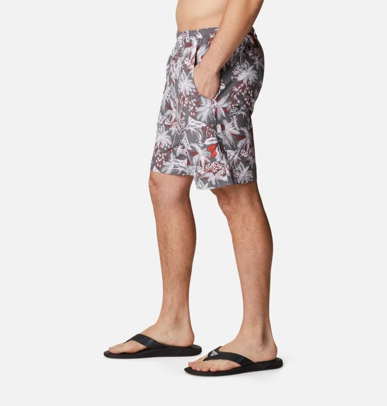 Men's Columbia PFG Super Backcast Water Shorts Flower | CA-E83A1