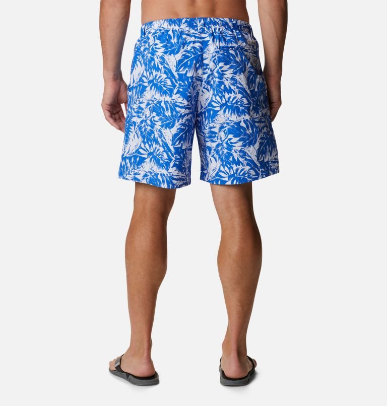 Men's Columbia PFG Super Backcast Water Shorts Blue | CA-J50LA