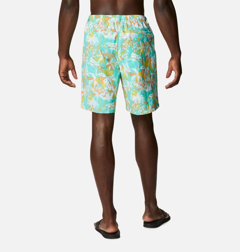 Men's Columbia PFG Super Backcast Water Shorts Flower | CA-LLA34