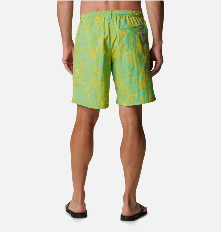 Men's Columbia PFG Super Backcast Water Shorts Green | CA-T5814