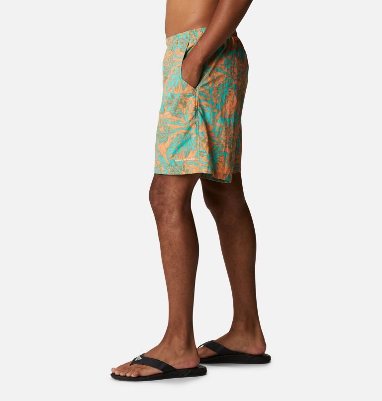 Men's Columbia PFG Super Backcast Water Shorts Flower | CA-UC314