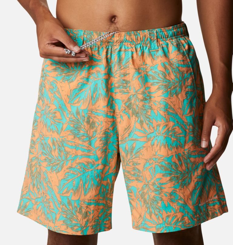 Men's Columbia PFG Super Backcast Water Shorts Flower | CA-UC314