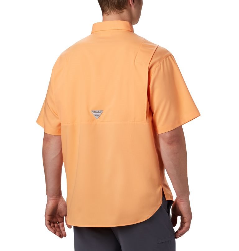 Men's Columbia PFG Tamiami II Short Sleeve Shirts Orange | CA-H6513